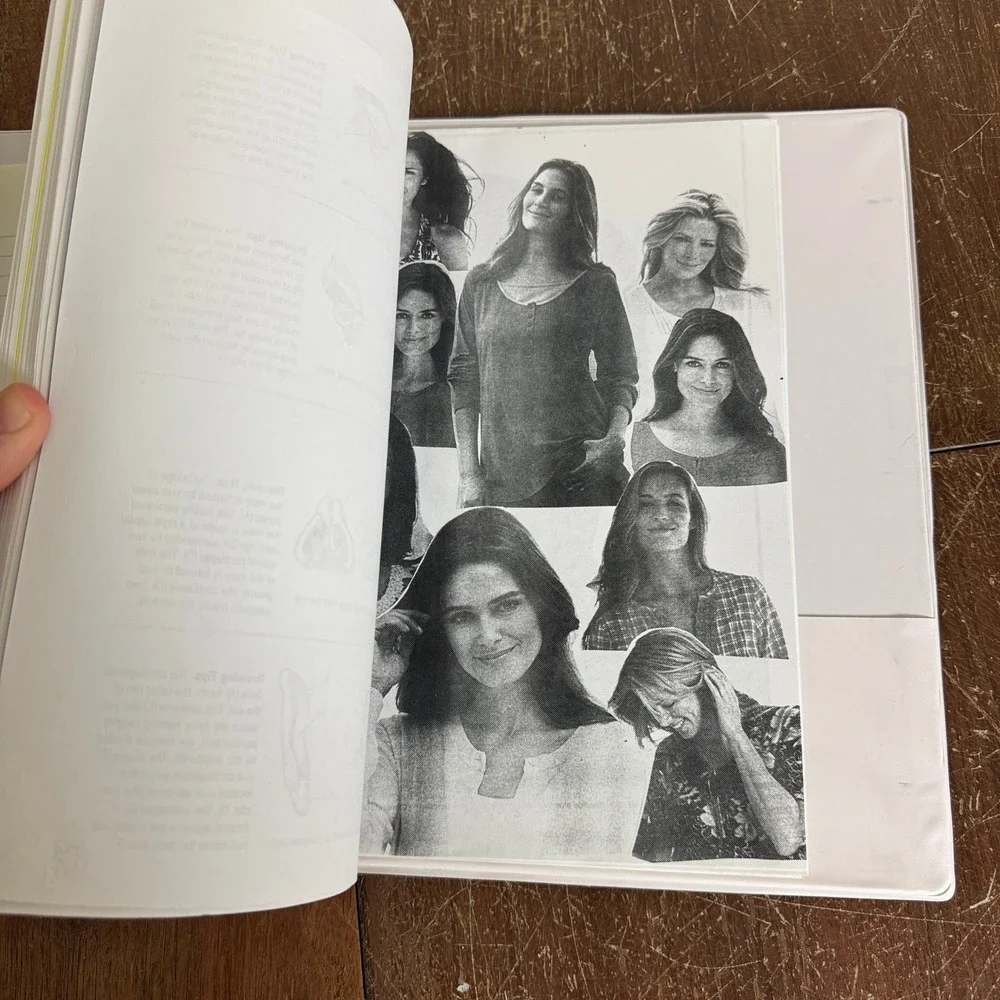 Faces and Features Book 1 Binder Booklets Law Enforcement Art Jesse‎ Rouse